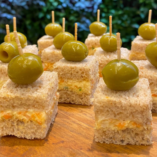 Delicias de infância salgados- Salgados de festa artesanais - sanduiche natural