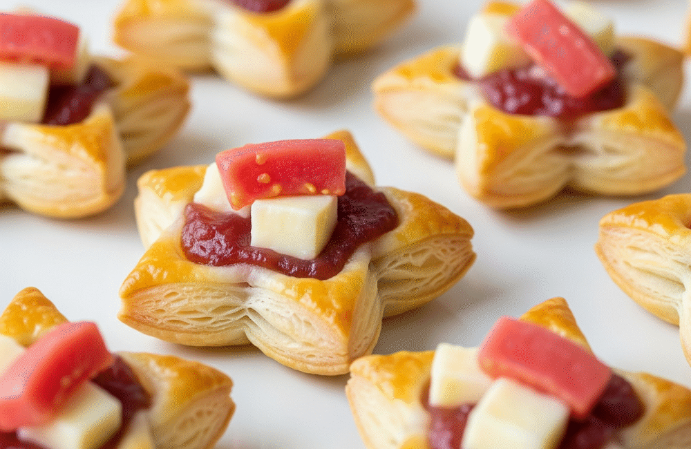 Salgado folhado - Delicias de Infância Salgados